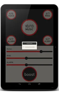 Volume Booster android App screenshot 0